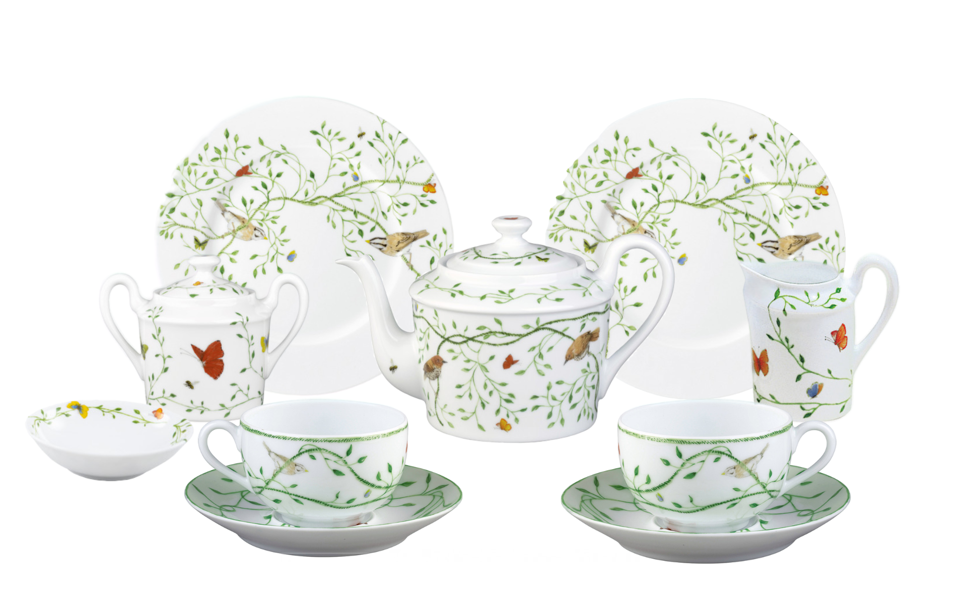 Exclusive Fine Bone China Tea Set  Mandarin Oriental Hotel Collection