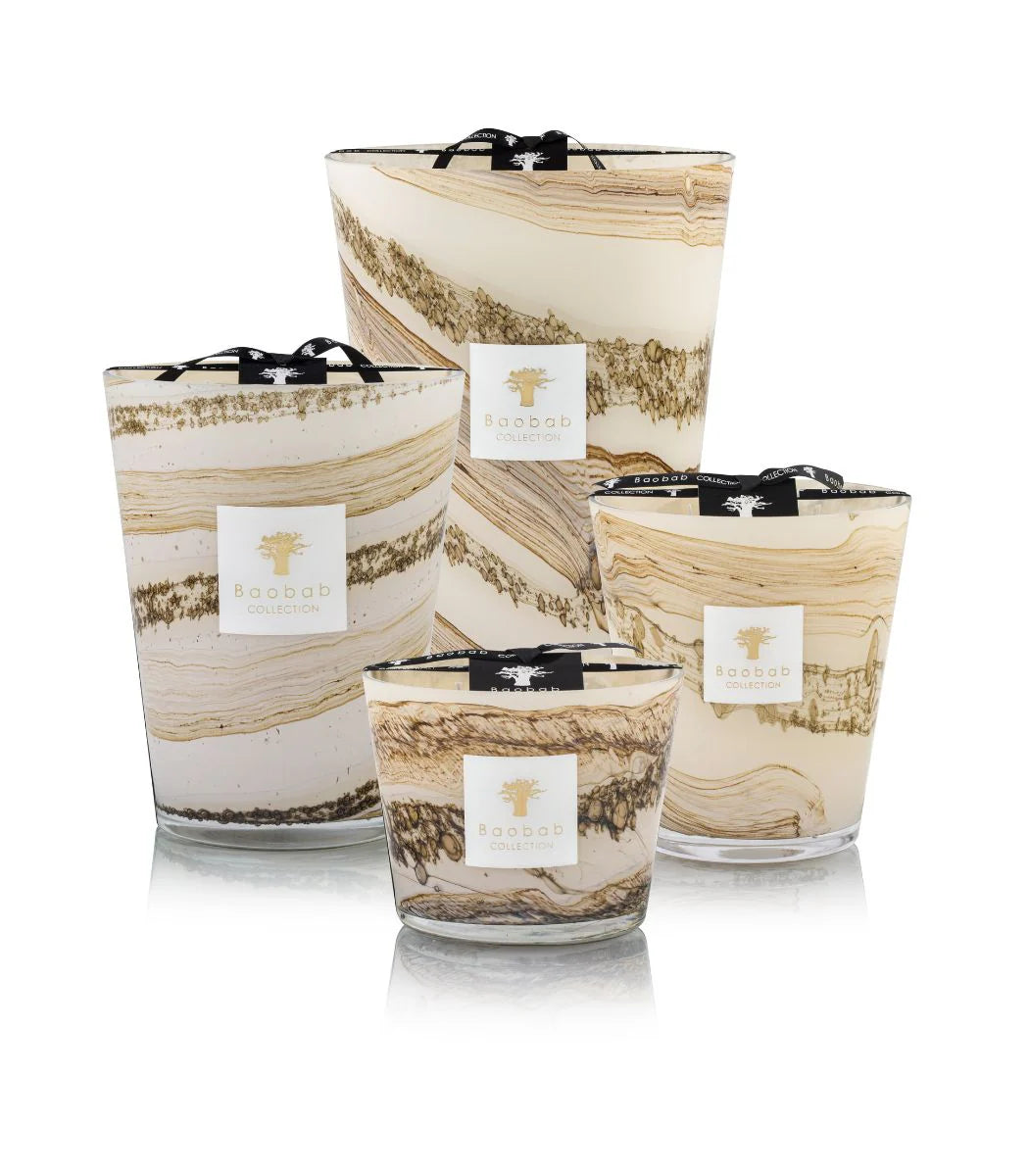 Scented Candle Sand Siloli