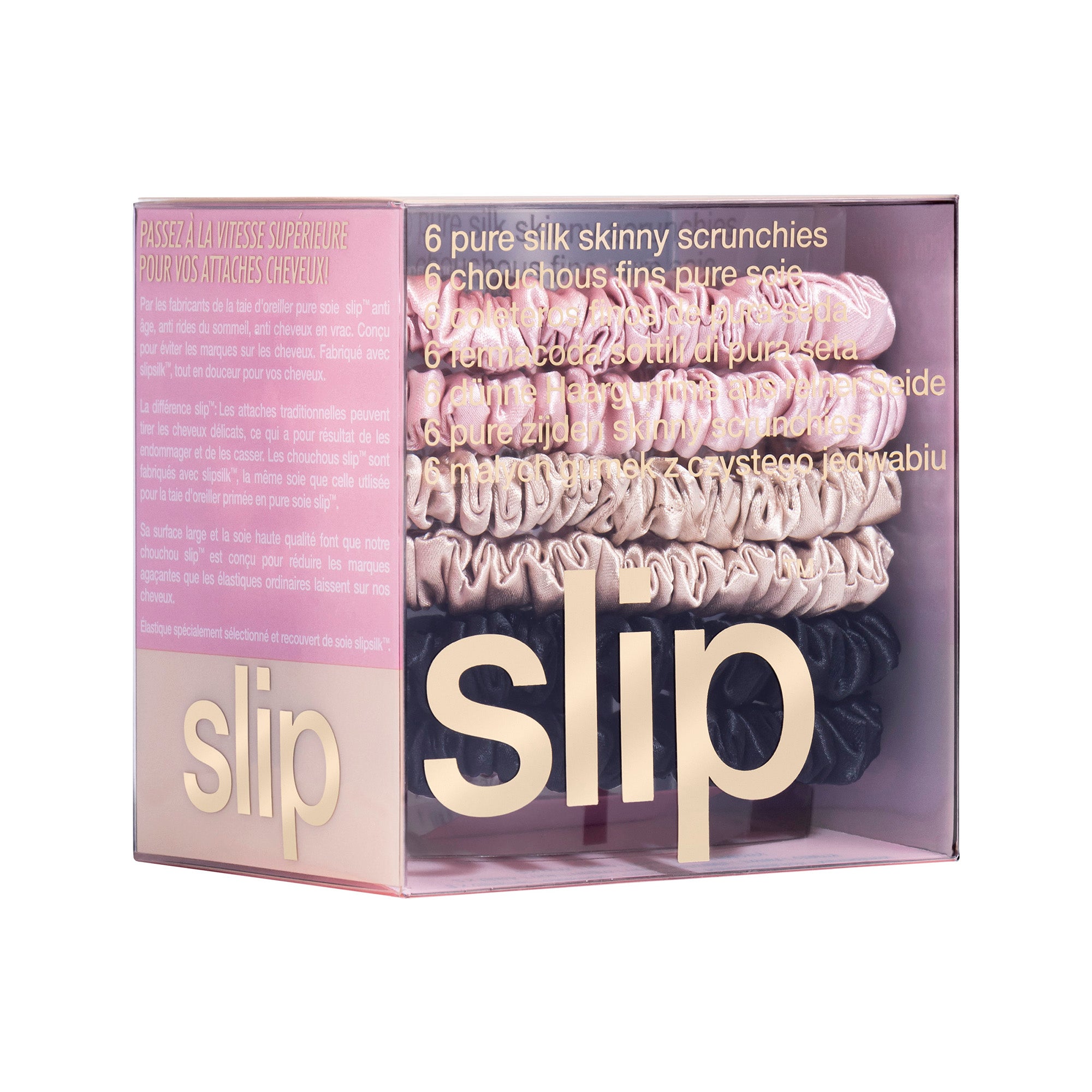 Pure Silk Back to Basics Skinny Scrunchies