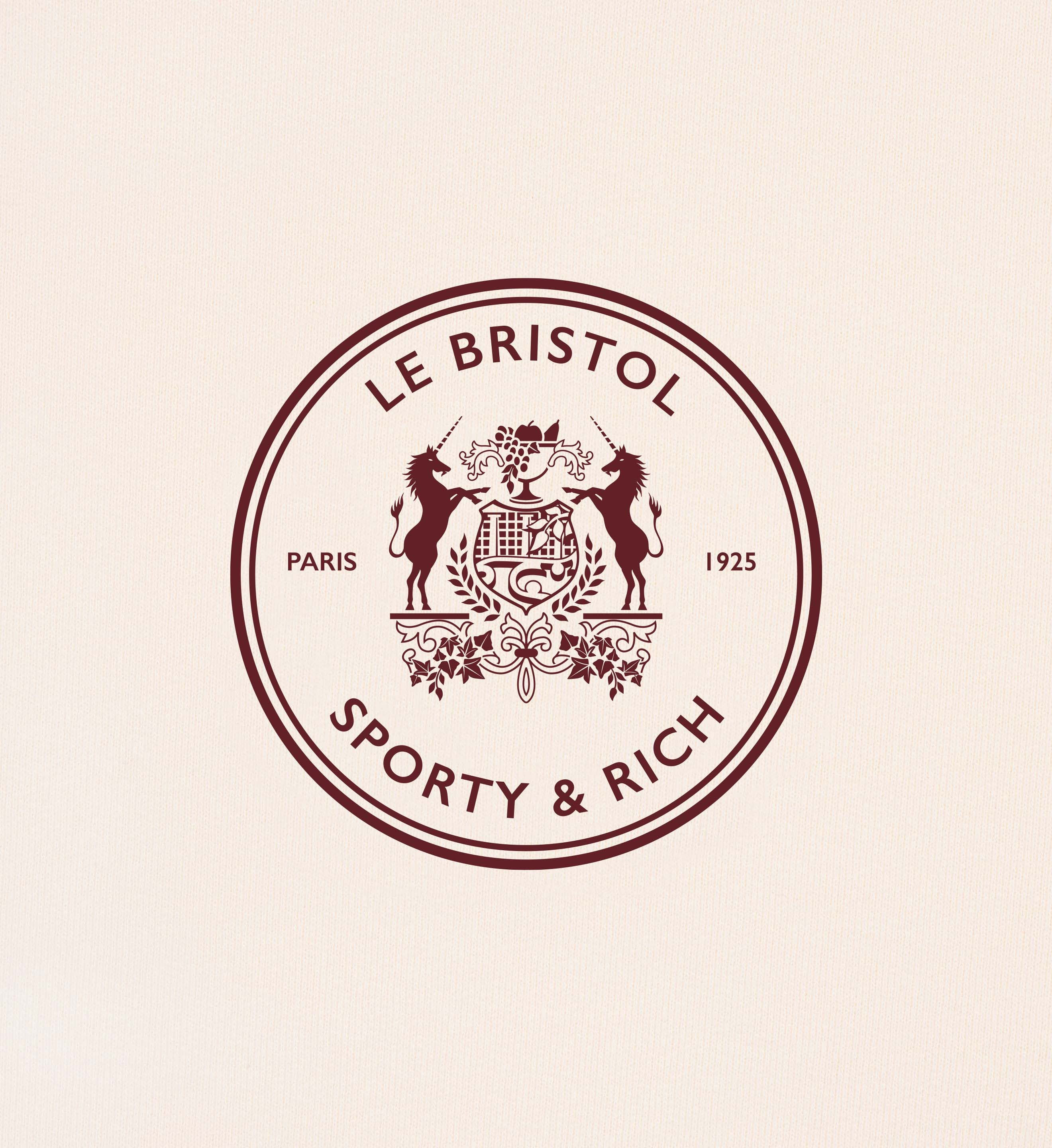Oetker Collection Boutique Sporty & Rich x Le Bristol Cream Crewneck