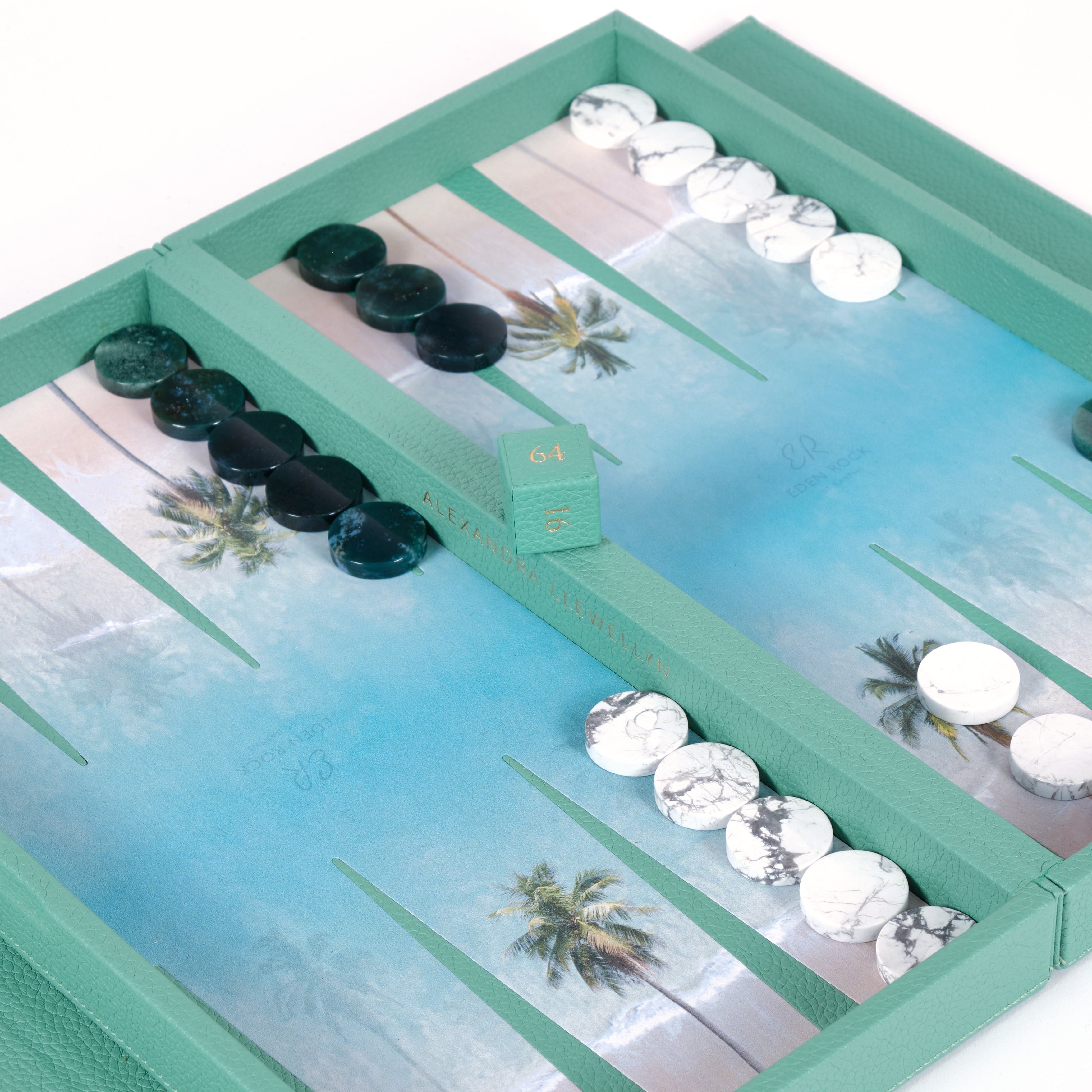Eden Rock - St Barths Exclusive Edition Travel Backgammon Board