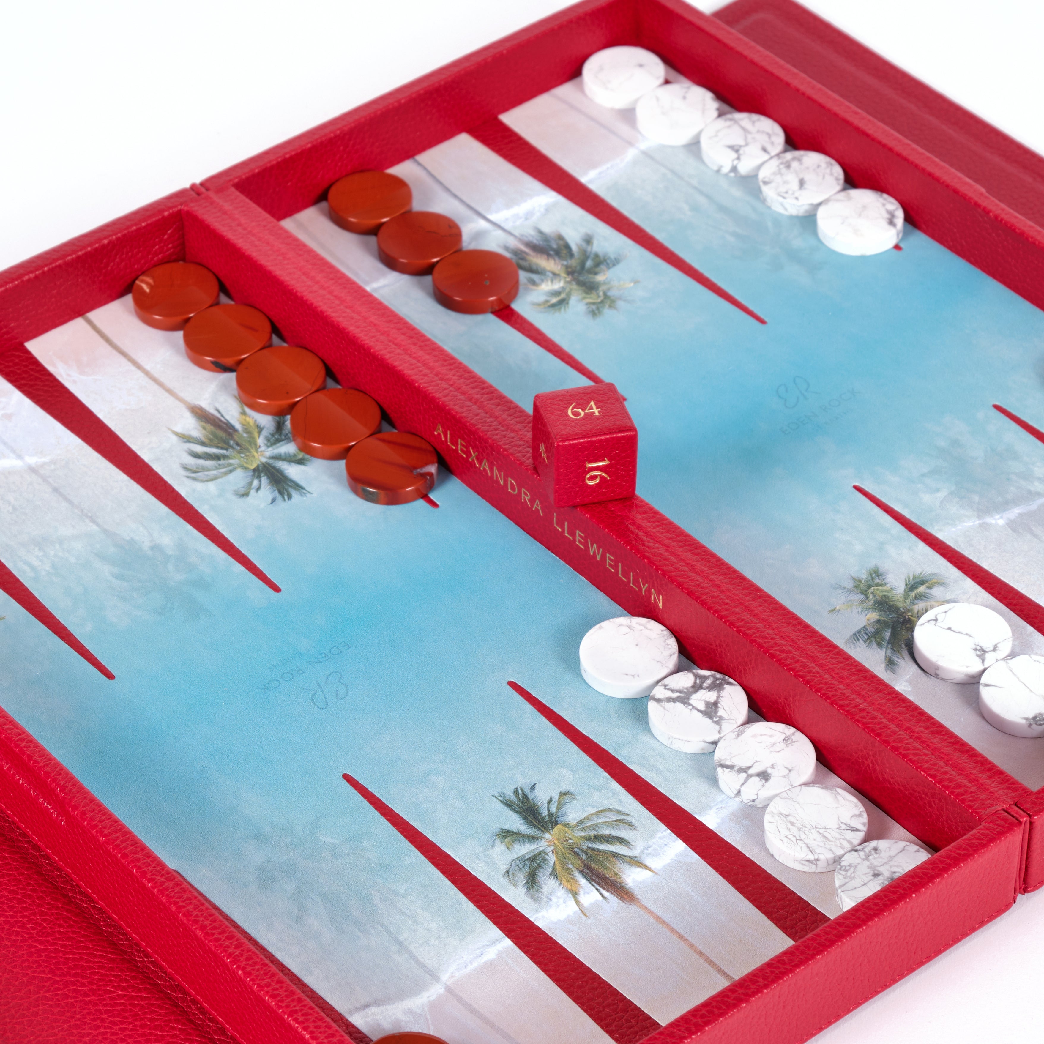 Eden Rock - St Barths Exclusive Edition Travel Backgammon Board