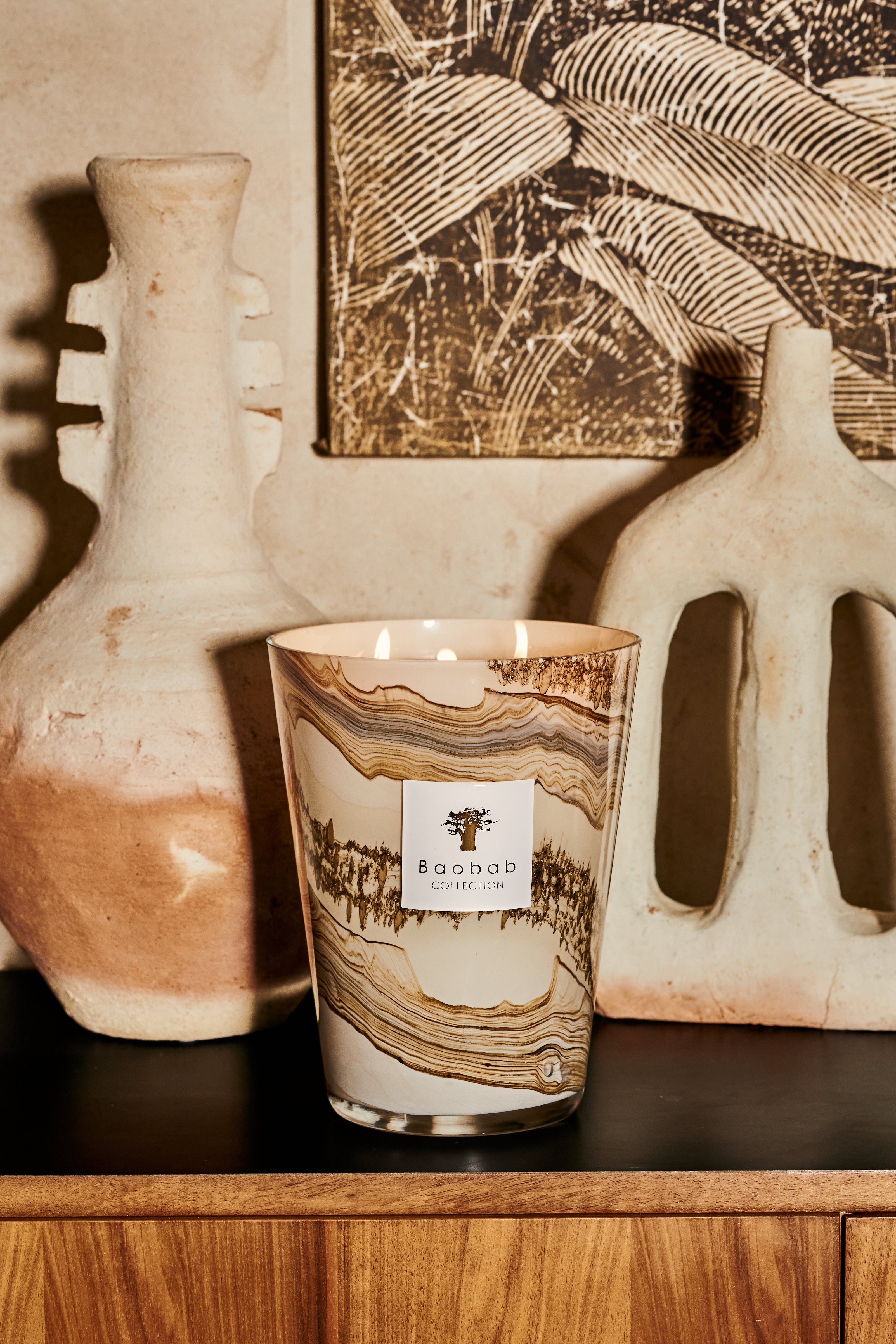 Scented Candle Sand Siloli