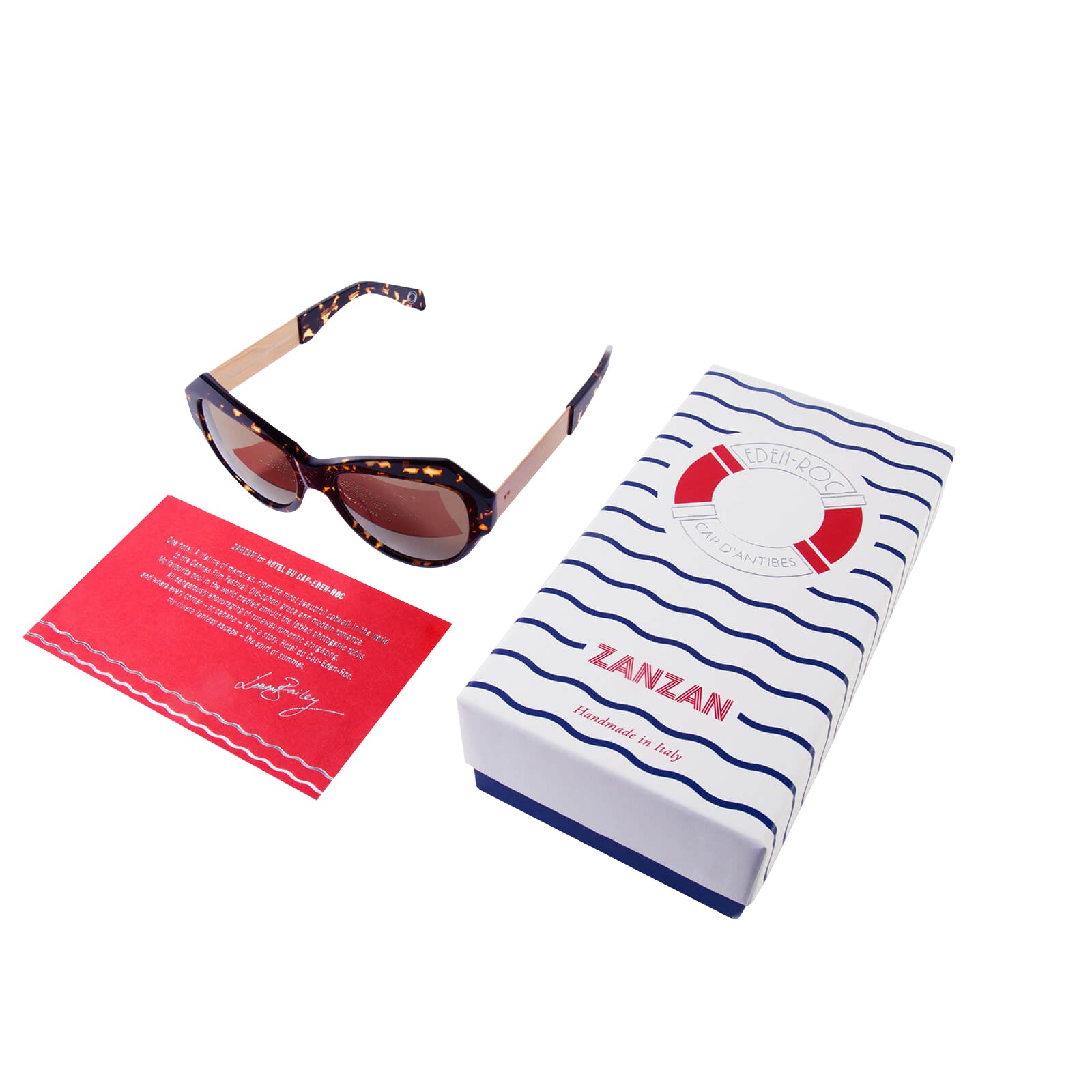 ZanZan by Laura Bailey Zazou Sunglasses - Treacle - Oetker Collection Hotels Boutique