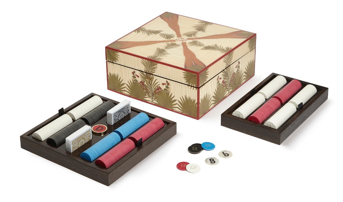 Eden Rock limited edition poker set - White - Oetker Collection Hotels Boutique