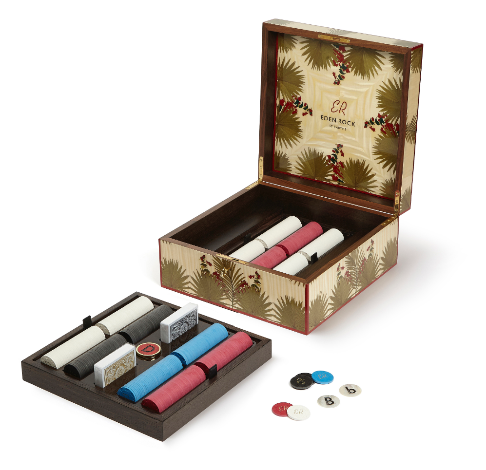 Eden Rock limited edition poker set - White - Oetker Collection Hotels Boutique