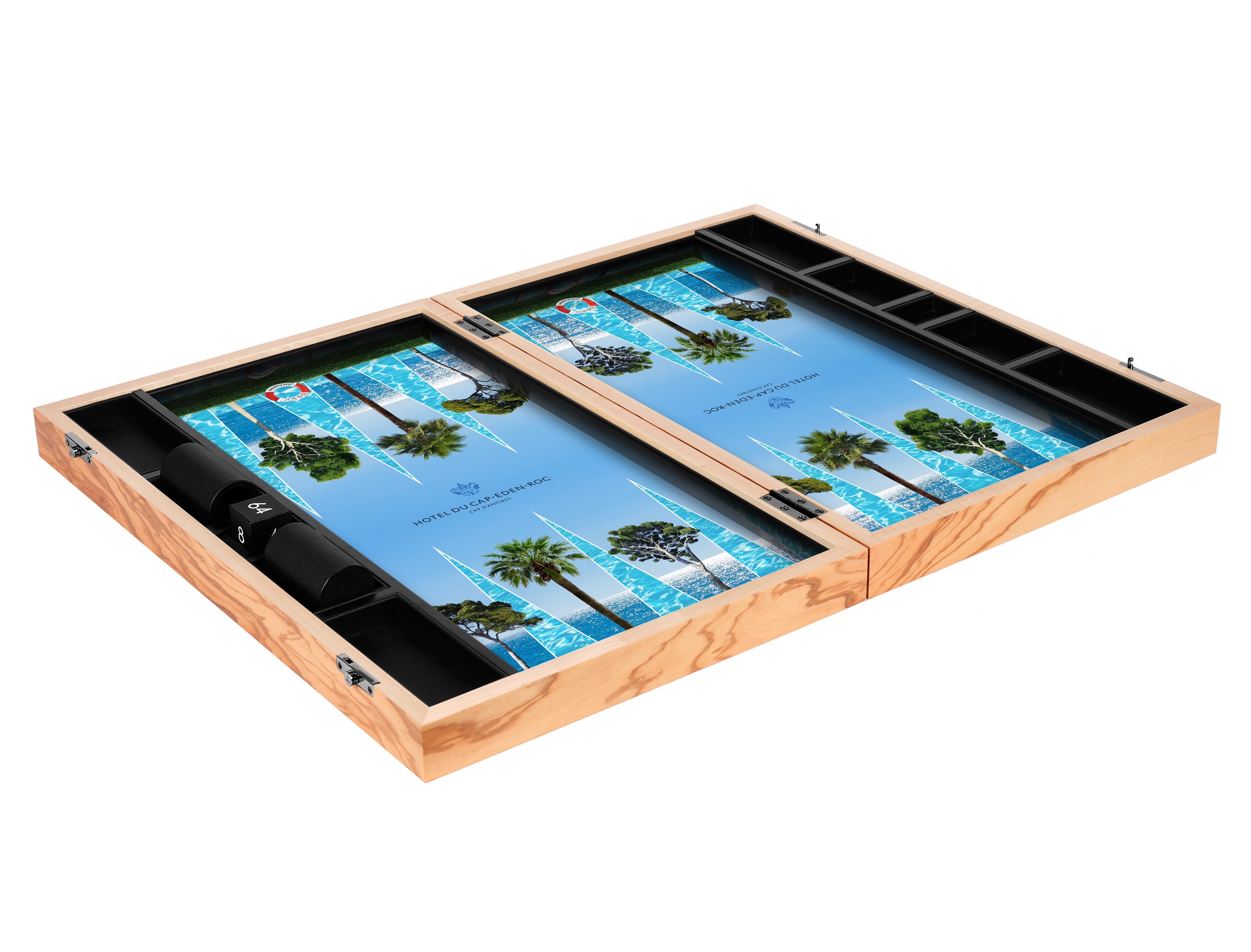 Hotel du Cap-Eden-Roc backgammon board - Oetker Collection Hotels Boutique