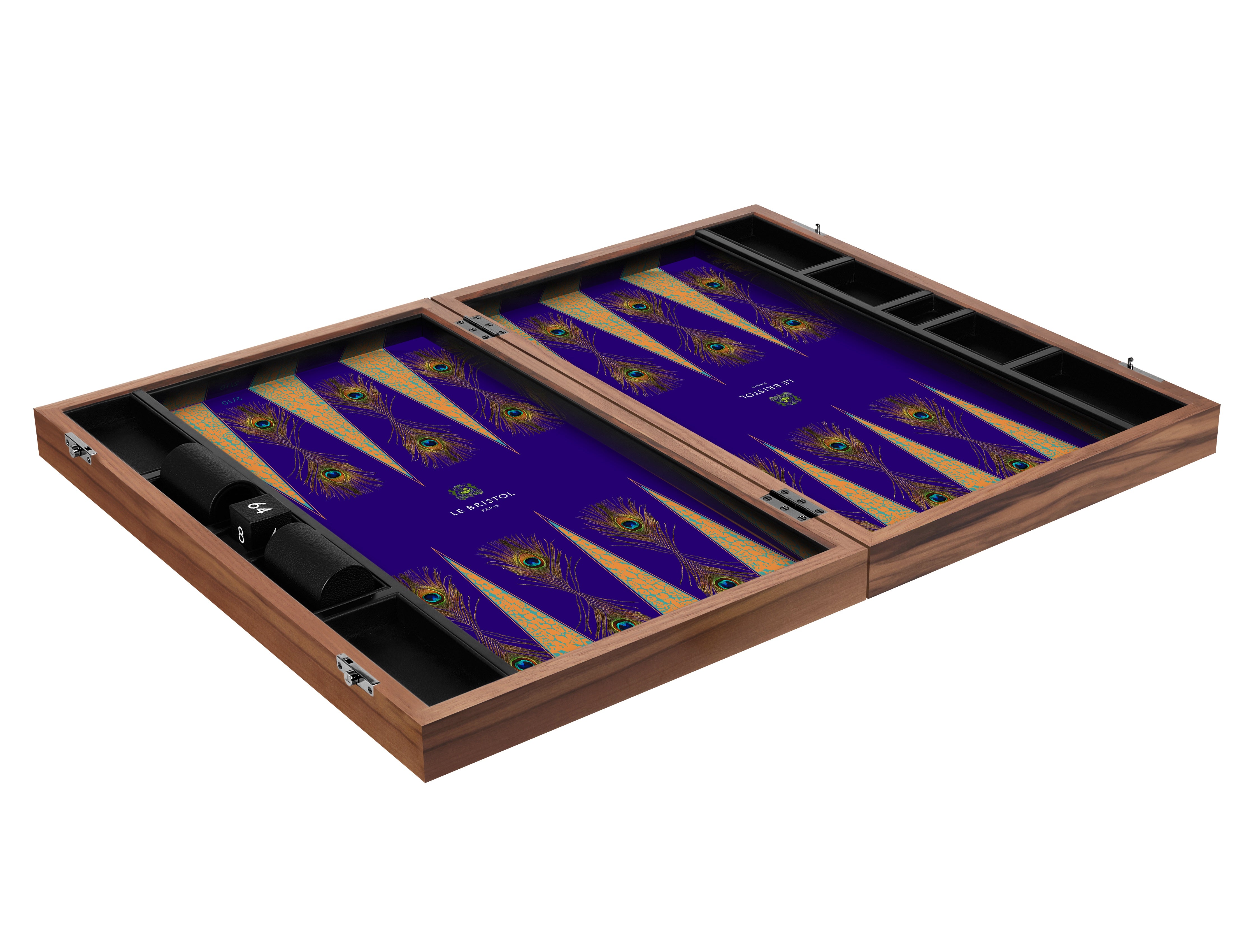 Le Bristol Paris backgammon board