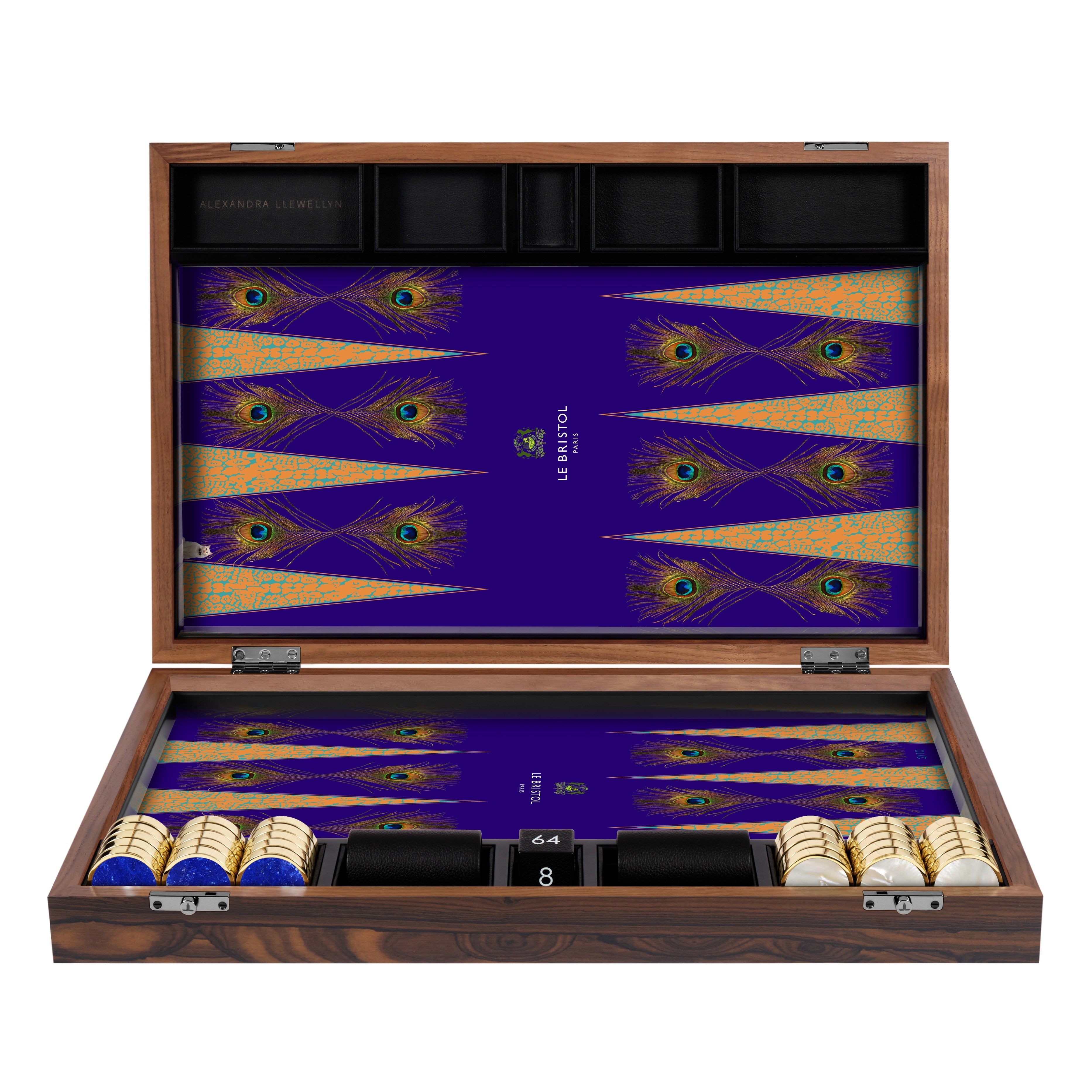 Le Bristol Paris backgammon board